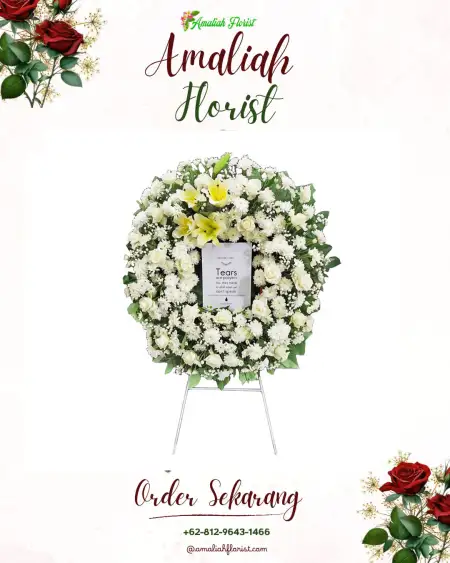 Krans Bunga Duka Sumberasri